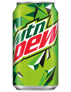 Mountain Dew Soda - lemon drink ml. 330 CM 12.5 x 6.5