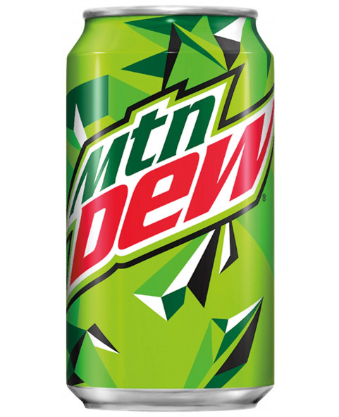 Mountain Dew Soda - lemon drink ml. 330 CM 12.5 x 6.5