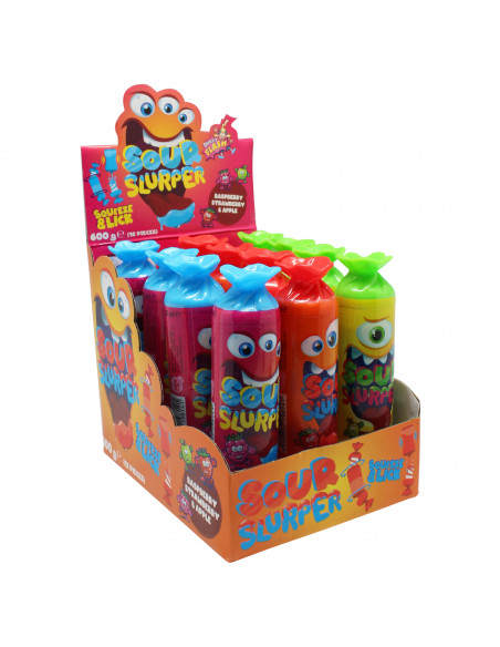 Sour slurper gr. 50 pcs. 12 - cm 14 x 3