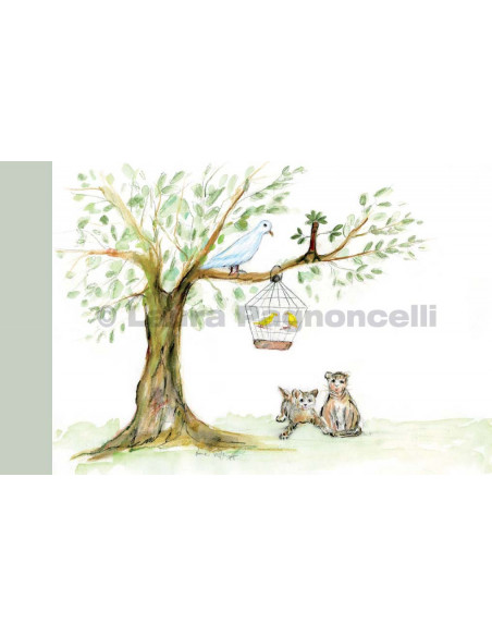 Dove and Olive Tree
