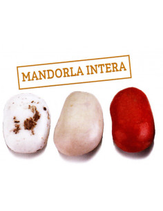 GHIAIA MANDORLA KG 3,ghiaia, mandorla, confettato, zuccherato, sfuse, eventi