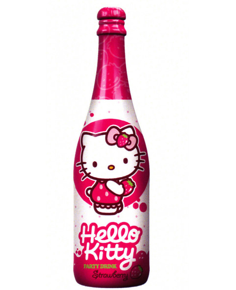 Hello kitty Non-alcoholic Sparkling Wine 0.75 l - 30 cm