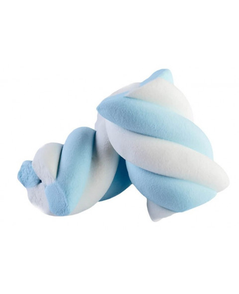 COTTON TWIST BULGARI BAG WHITE BLUE 1 KG