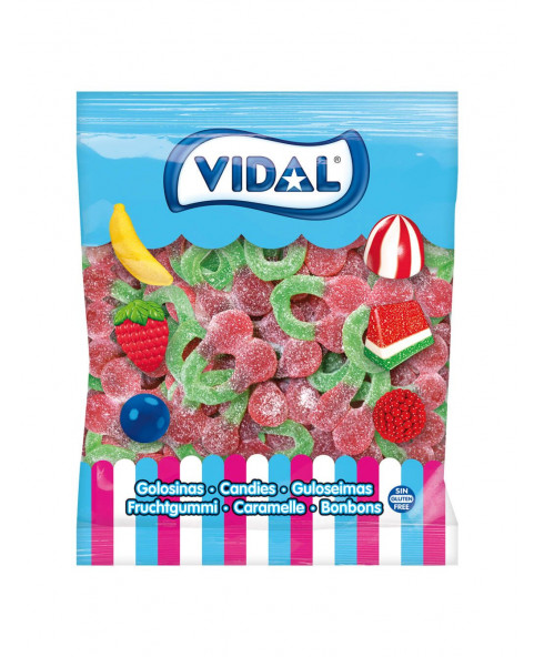 ciliegie, giganti, zuccherate, caramelle, vidal, dolci
