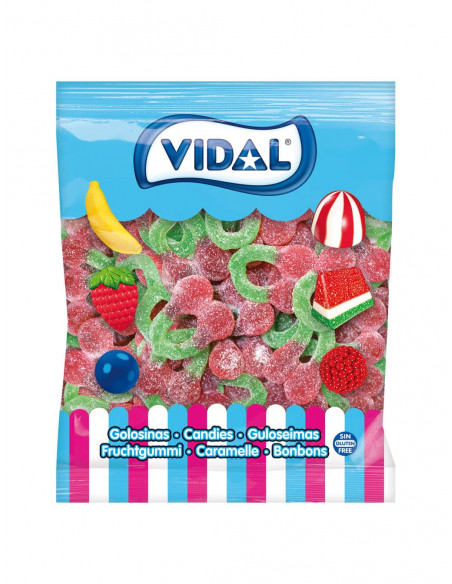 ciliegie, giganti, zuccherate, caramelle, vidal, dolci