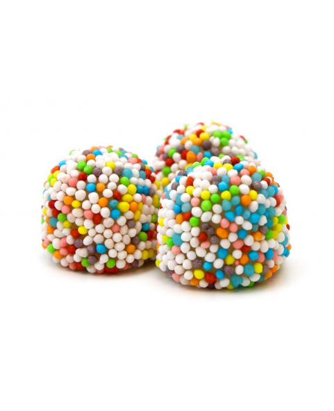 🌈 Fini Multicolour Berries with a bright crunchy sugar sprinkle coating.