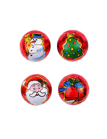 PRALINE BALL NATALE 12 g   Kg 5 , Ingrosso caramelle dolciumi prodotti Natale.