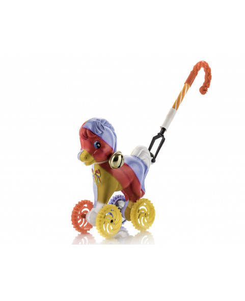 NIAGARA-ingrosso-Giocattoli Spingibili,pony-giocattolo,gioco-spingibile,niagara,animale-bambini,gioco-motorio,design-colorato