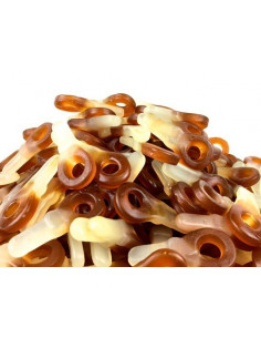 Ciucci Cola Gelco, caramelle gommose al gusto cola dalla caratteristica forma a ciuccio.