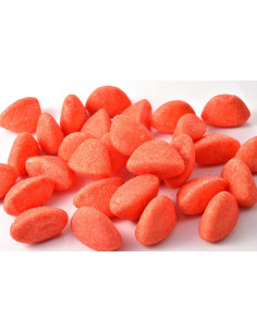 1.5 kg of Haribo Strawberries, soft and fruity gummy candies in a fun strawberry shape.