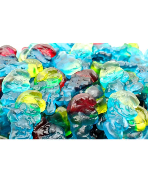 ingrosso caramelle, Puffi Haribo, dolciumi, Haribo, prezzi vantaggiosi, caramelle gommose