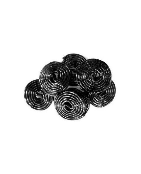 Haribo Liquorice Wheels supplied in bulk – classic soft liquorice sweets in a convenient 2 kg format.