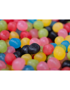 Haribo Dragibus in assorted fruity colours and flavours – vibrant gummy sweets in a 2 kg bulk pack.