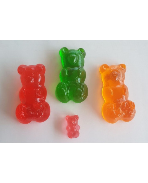 ORSO GIGANTE FINI KG 1 - CM 8, orso, gigante, fini, caramelle, gommose, frutta, dolci, maxi