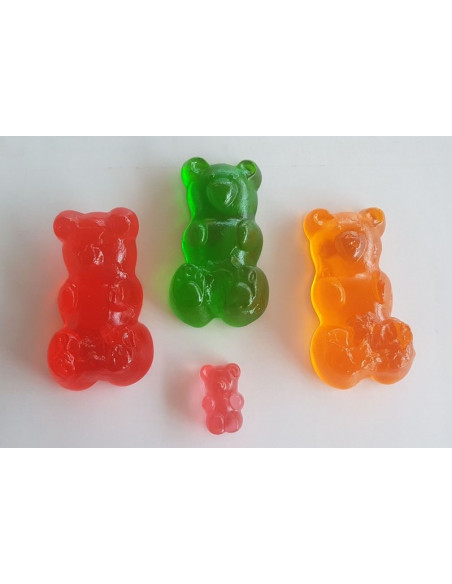ORSO GIGANTE FINI KG 1 - CM 8, orso, gigante, fini, caramelle, gommose, frutta, dolci, maxi