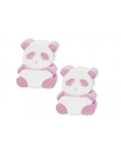 🧸💗 Orsetti Marshmallow Fini bianco e rosa – Morbidi dolcetti bicolore da 1 kg.