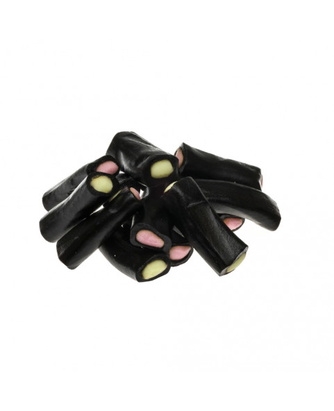 Cocobat Haribo di liquirizia morbida con cremoso ripieno dolce e fruttato – formato sfuso da 2 kg.