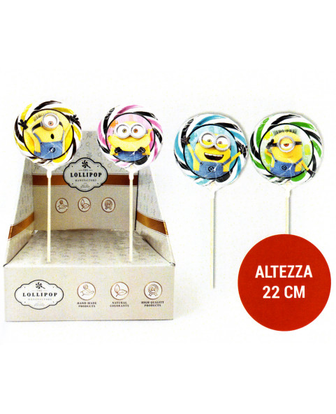 Lollipop Minions Hartzucker gr.50 Stk. 24