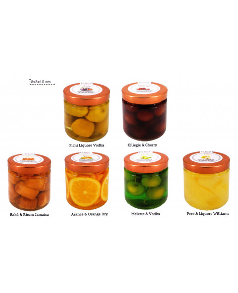 CT Nr. 6 LIQUOR FRUIT JARS 370 ml