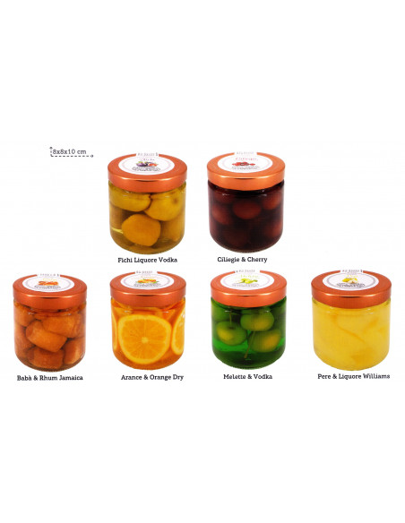 CT Nr. 6 LIQUOR FRUIT JARS 370 ml