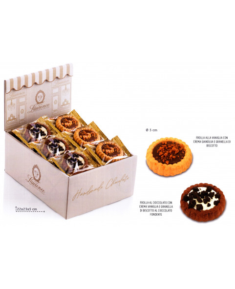 ESP. N° 120 "TART FILLED" COOKIES 25 g - 3Kg , Wholesale sweets IL Caramellaio 2.0.