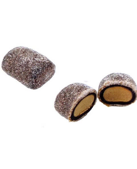 KG 5 DROPS SOFT LICORICE. Soft pastille, with natural flavors and colorings - 17 x hg - ROSSINI'S