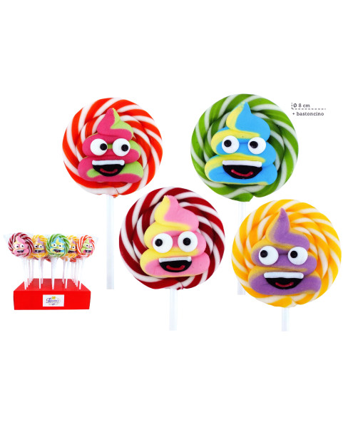 EXP. N° 24 "OOPS" LOLLIES 60 g, Assorted fruit flavour