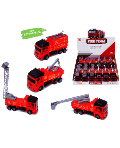 EXP. N° 12 "FIRE TRUCK" 3 g. With fruit candies