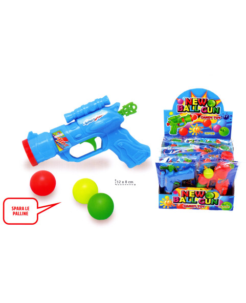 EXP. N° 12 "GUN" SHOOTS BALLS 3 g. With fruit candies
