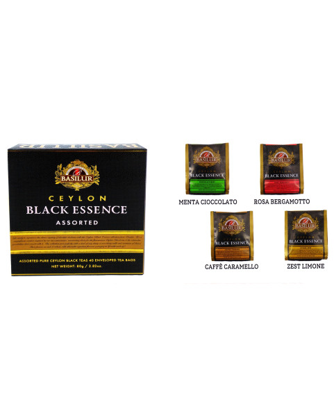 SC. "BLACK ESSENCE & PINK TEA" TEA 80/60 g.