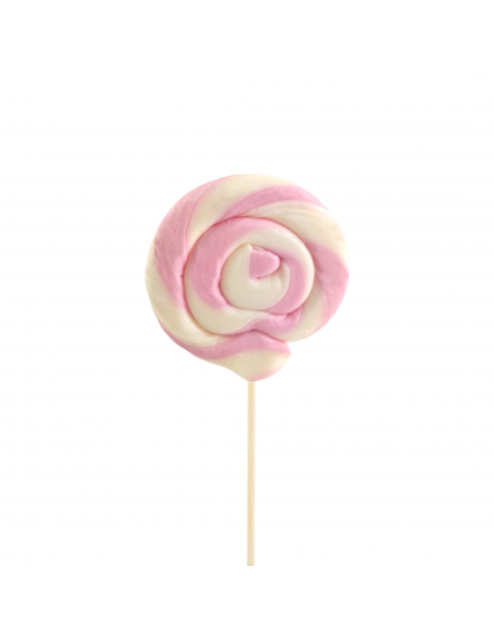 White and pink spiral lollipop gr.20 pcs 24