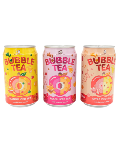 Bubble tea Ml 320 con palline gelatinose , Ingrosso caramelle dolciumi IL Caramellaio 2.0.