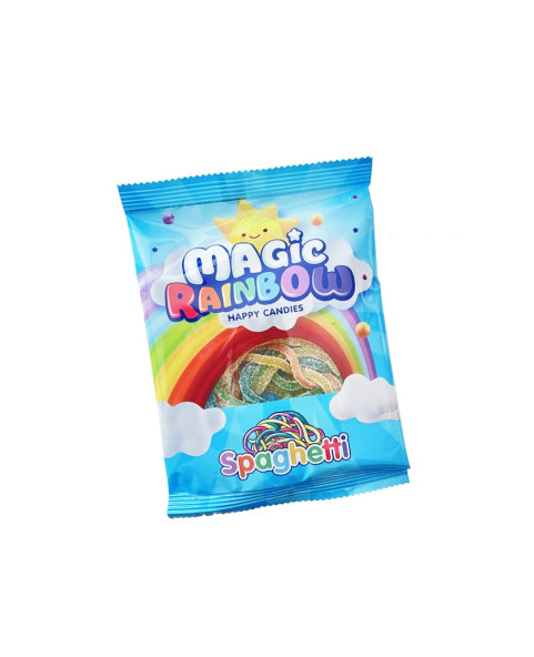 Exp. Pcs.36 Spaghetti Magic Rainbow gr. 26, Wholesale candy sweets IL Caramellaio 2.0.