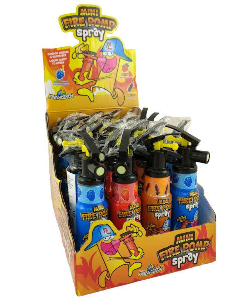 Mini spray fire extinguisher gr.30 Pcs 24, Wholesale candy sweets IL Caramellaio 2.0.