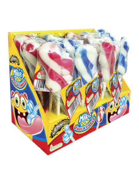 PCS.20 MIKE POP FOOT FINGER GR30,IL Caramellaio 2.0 sweets and sweets wholesale.