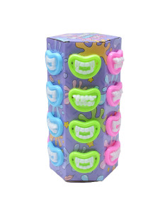 PZ.24 CANDY TOYS MOUTH LOLLIPOP, Lecca lecca Ai gusti: fragola, mela e lampone ,Ingrosso caramelle dolciumi IL Caramellaio 2.0.