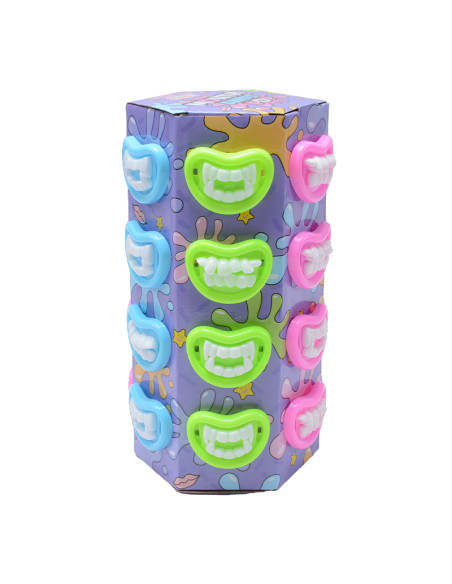 PZ.24 CANDY TOYS MOUTH LOLLIPOP, Lecca lecca Ai gusti: fragola, mela e lampone ,Ingrosso caramelle dolciumi IL Caramellaio 2.0.