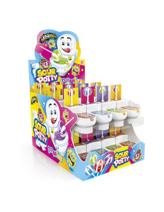 PCS.24 SOUR POTTY LOLLI POP GR19, Wholesale sweets and sweets IL Caramellaio 2.0.