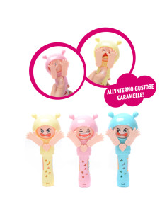 PZ.12 CANDY TOYS FACE CHANGING DOLL, Ingrosso caramelle dolciumi bambola, candytoys, caramelle, bambini, dolci, giocattolo 2