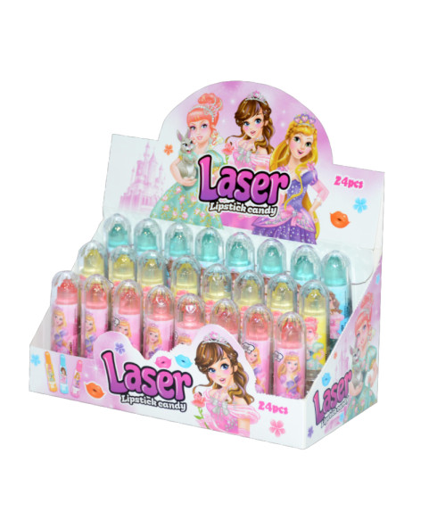 Lipstick with light IN 3 DIFFERENT COLORS, Wholesale candy sweets IL Caramellaio 2.0.