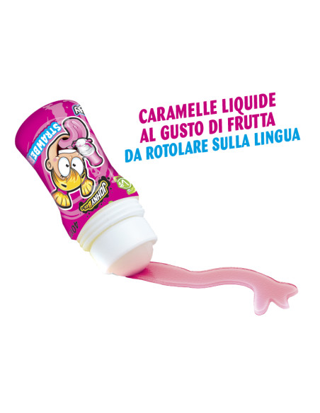 Liquid fruit flavored sweets to roll on the tongue. Wholesale candy sweets IL Caramellaio 2.0.