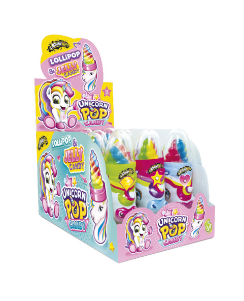 UNICORN POP&CANDY PCS 12 Gr 50, Wholesale sweets and sweets IL Caramellaio 2.0.