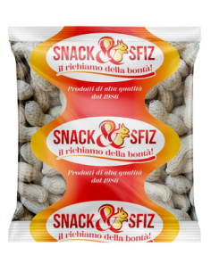 Arachidi Guscio Tostate 180g Pz.12 , www.ilcaramellaio2.com