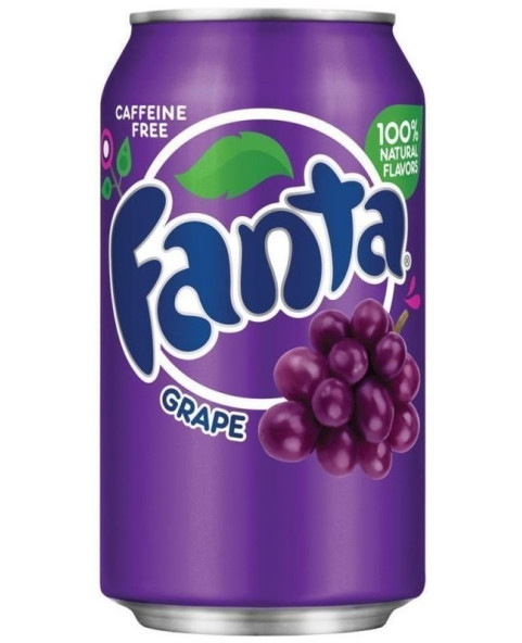 Fanta grape drink USA ml.355, www.ilcaramellaio2.com