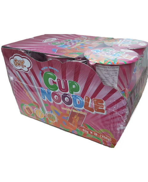 Cup noodle Pcs 12 - 63 gr, Wholesale sweets and sweets www.ilcaramellaio2.com