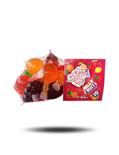 Jelly fruits  retina da 10 pz sugar datty gr.370 Pz,24, www.ilcaramellaio2.com 2