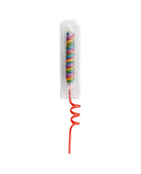 lecca lecca con cannuccia, candy frutta mista, lecca party multicolor, lollipop riutilizzabile, dolciumi per feste,