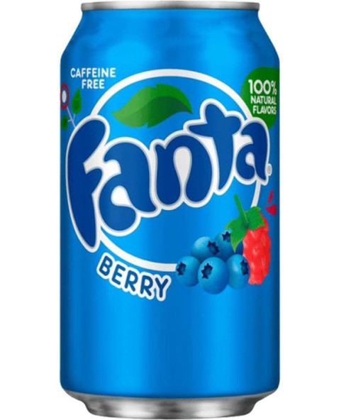 Fanta berry bibita USA ml.355 , www.ilcaramellaio2.com