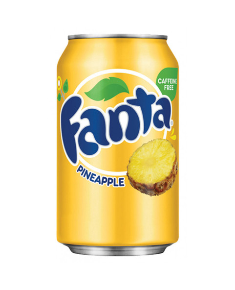 Fanta pineapple drink USA ml.355, www.ilcaramellaio2.com