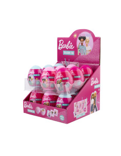 Barbie ovetto di plastica con sorpresa gr.10  Pz.18, Ingrosso caramelle dolciumi www.ilcaramellaio2.com